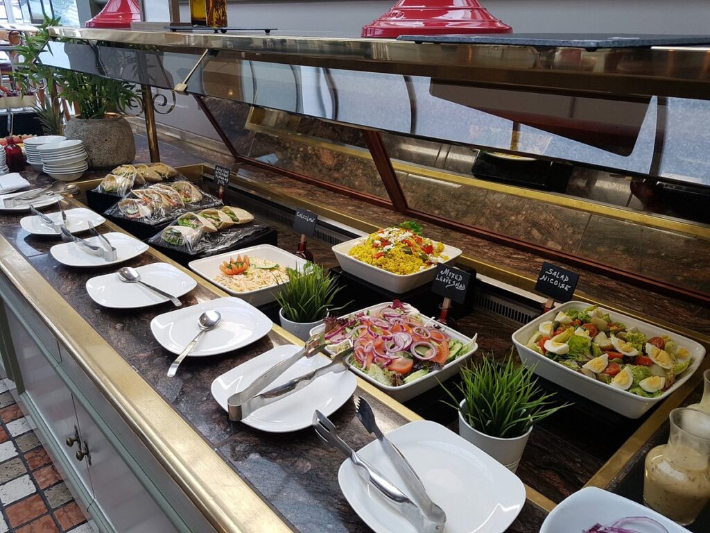 Buffet at Mercure Hotel Nottingham