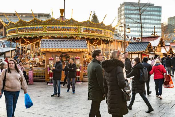 2019 Carousel rides in Nottingham at Christmas