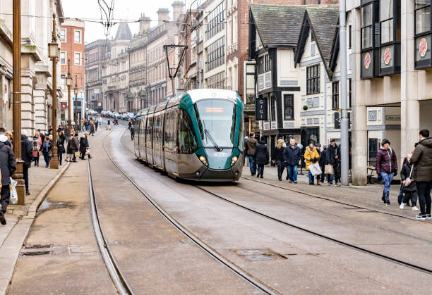 2019 Tram in Nottingham